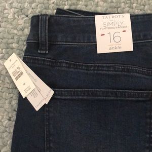 Brand new Talbots jeans